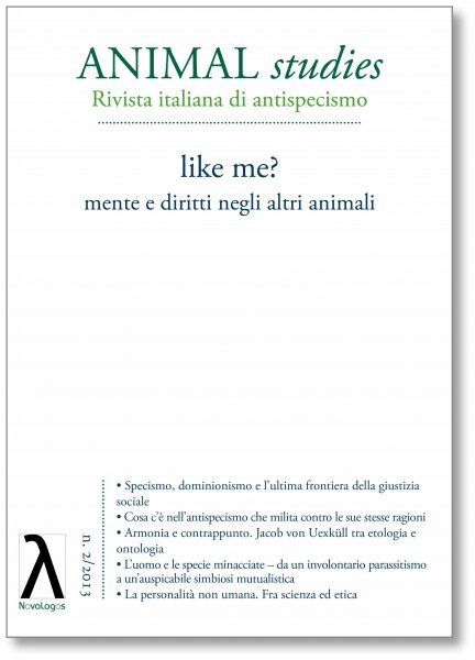 Animal Studies - Numero 2 – like me? – in libreria.