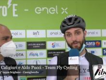 Luca Caligiuri e Aldo Pucci, Team Fly Cycling - Giro E 4° Tappa: Scigliano - Camigliatello