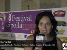 8° Festival della cipolla - Intervista a Concetta Veltri - Campora San Giovanni, Amantea (Cs)