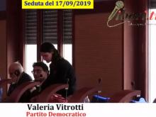 Valeria Vitrotti (PD) - Seduta del Consiglio Municipale Roma VII del 17/09/2019