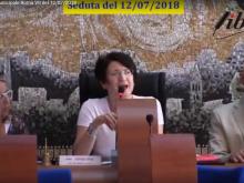 Claudia De Chiara - Seduta del Consiglio Municipale Roma VII del 12/07/2018