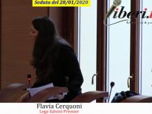 Flavia Cerquini (Lega - Salvini Premier) - Seduta del Consiglio Municipale Roma VII del 28/01/2020