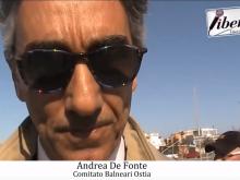 Andrea De Fonte (Comitato Balneari Ostia) - Demolizione ex Arca