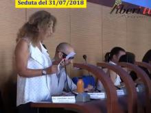 Anna Rita Lazazzera - M5S - Seduta del Consiglio Municipale Roma VII del 31/07/2018.