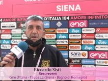 Giro d'Italia 2021 - Intervista a Riccardo Sisti - Tappa 12