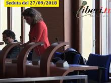 Francesca Biondo (PD) Seduta del Consiglio Municipale Roma VII del 27/09/2019