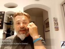 Mykola Zhyryada - In bici per l'Italia per chiedere la pace in Ucraina - Savona