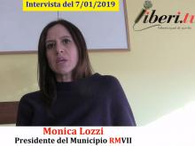 Monica Lozzi, Presidente del Municipio RM VII - Il 2019 del Municipio RM VII in attesa del decentramento