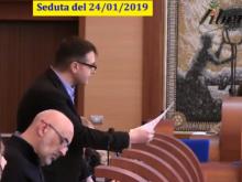Antonio Principato - M5S. Seduta del Consiglio Municipale Roma VII del 25/01/2019