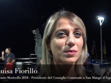 Luisa Fiorillo, Presidente del Consiglio comunale - Premio Muricello 2018, San Mango d'Aquino (Cz).