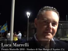  Luca Marrelli, Sindaco di San Mango d'Aquino (Cz) - Premio Muricello 2018  