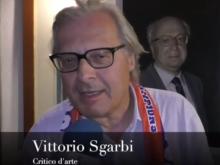 Vittorio Sgarbi, critico d'arte.
