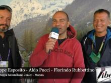 Giuseppe Esposito, Aldo Pucci e Florindo Rubbettino. GiroE 2020, 5°Tappa: Montalbano Jonico -Matera