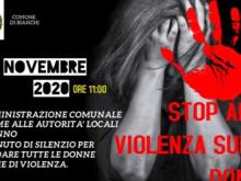 Stop alla violenza sulle donne - Bianchi (Cs) -  25 novembre 2020