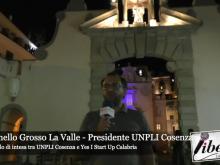 Antonello Grosso La Valle - Protocollo di intesta UNPLI Cosenza e Yes I Start Up Calabria