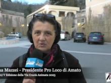 Evelina Mazzei - V Edizione della Via Crucis animata ad Amato (Cz)