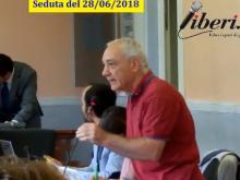 Alessandro Nasetti - Seduta del Consiglio municipale RM X del 28/06/2018