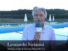  Leonardo Sirianni, Sindaco di Soveria Mannelli (Cz) - Apertura Piscina Intercomunale.