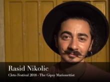  Rasid Nikolic  (The Gipsy Marionettist) - Cleto Festival 2018. Cleto (Cs)