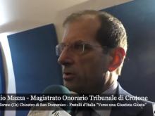 Antonio Mazza - Convegno "Verso una Giustizia Giusta"