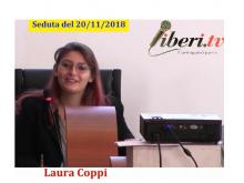Laura Coppi - Seduta del Consiglio Municipale Roma VII del 20/11/2018