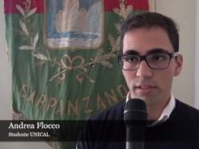 Andrea Flocco, studente UNICAL - I ragazzi della Fiumarella, un disastro ferroviario a colori