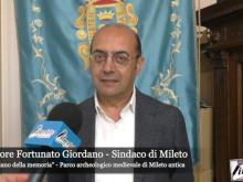Salvatore Fortunato Giordano, Sindaco di Mileto (VV)