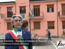 Intervista al Sindaco Pasquale Taverna - Celebrazione del Bicentenario del Comune di Bianchi