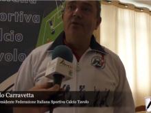 Intervista a Paolo Carravetta - 4° Open FISCT dei due mari (Calcio tavolo) 9 -10 marzo 2019