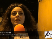 Photocunti 2018 - Intervista a Carola Nicastro (Associazione "La Piazza")