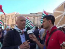 Manifestazione 18 Luglio 2016 Slp Cisl - Intervista a Enzo Cufari Segretario Regionale SLP Cisl Calabria