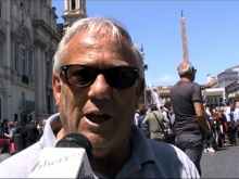 Franco Giacomelli - "A subito": piazza Navona saluta Marco Pannella