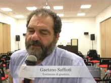 Gaetano Saffioti - Testimone di giustizia. Presentazione del libro "Questione di rispetto"