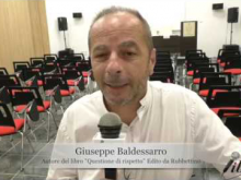Intervista a Giuseppe Baldessarro, autore del libro "Questione di rispetto", Rubbettino Editore