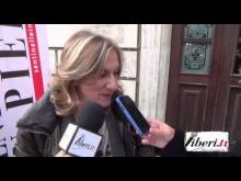  Intervista a Graziella Astorino Presidente sentinelle in piedi - Sentinelle in piedi a Lamezia Terme (CZ) 30/11/14