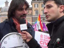 Interviste di strada - Ora Diritti alla meta! Roma 5 Marzo 2016