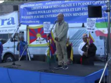 Intervento di Nyima Dhondup - IX Marcia Internazionale per la Libertà