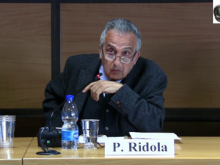 Intervento di Paolo Ridola - "Stato di diritto e diritti di libertà"