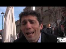 Il Consigliere comunale Riccardo Magi ad Ostia al tavolo di Radicali Roma