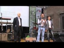 Evento-concerto organizzato dal Comitato RomaSìMuove (1) - Vergassola, Staderini (Radicali Italiani), Bonelli (Federazione Verdi), Croppi (Fondazione Valore Italia)