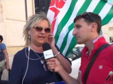 Manifestazione 18 Luglio 2016 – Intervista a Rosy Perrone SLP Cisl Confederale Reggio Calabria