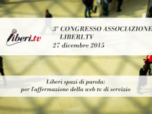 Apertura dei lavori: Riccardo Cristiano, Presidente Liberi.tv e Marco Marchese, Speaker Congresso (1/9) - III Congresso Liberi.tv 27/12/15
