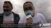 Protesta pacifica dei lavoratori della Betafence Italia a Tortoreto - Giro d'Italia 2020