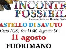 Anteprima Incontri Possibili 11 Agosto 2019 - Fedele Montuoro & Renato Costabile