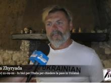Mykola Zhyryada - In bici per l’Italia per chiedere la pace in Ucraina