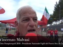 Vincenzo Malvasi, Presidente VVFF in congedo sez. di Cosenza - Cleto (Cs), Pompieropoli 2018.