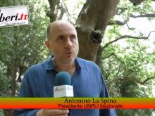 Antonino La Spina - UNPLI in visita al Platano di Curinga