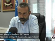 Giovanni Macrì - Mykola Zhyryada in bici per l’Italia per chiedere la pace in Ucraina