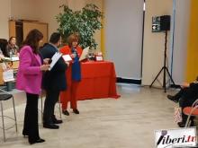 Marco Marchese ritira il premio "Un libro amico per l'inverno"  XXII ed. per "Una rosa per Teresina"