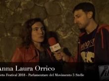  Anna Laura Orrico, Parlamentare M5S. Cleto Festival 2018, Cleto (Cs).